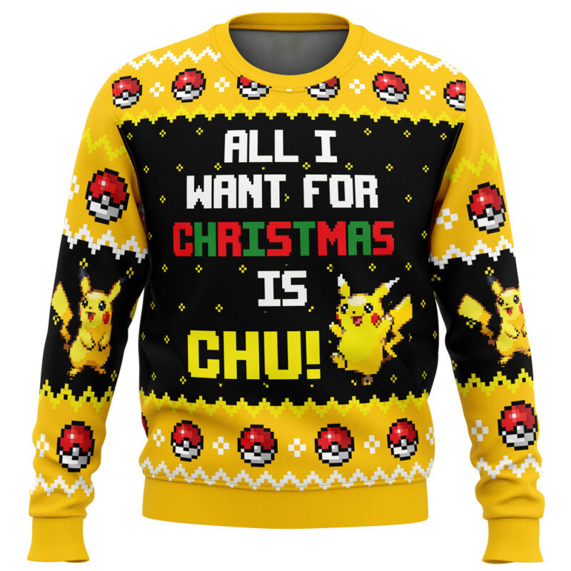 Christmas Carnival Christmas Gift Unisex Padded Crew-Neck Sweater New Fashionable Sweater