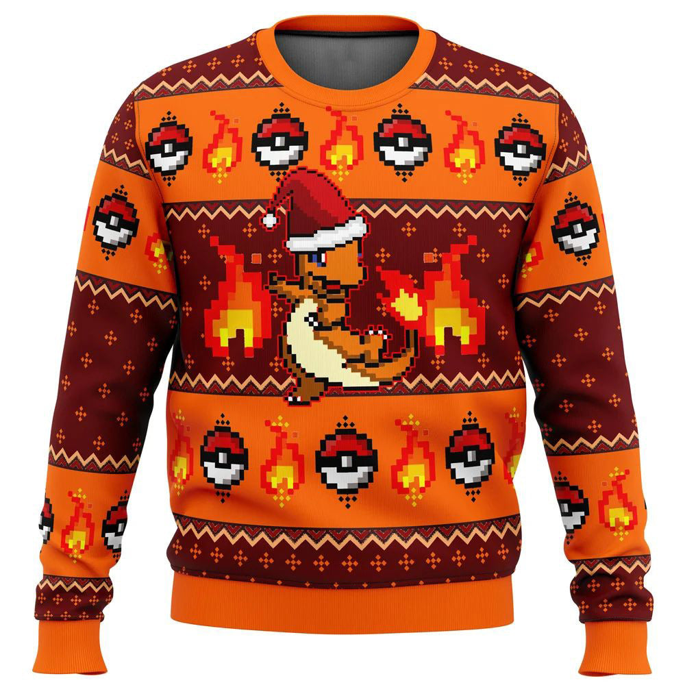 Christmas Carnival Christmas Gift Unisex Padded Crew-Neck Sweater New Fashionable Sweater